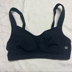 Black tatatamer bra